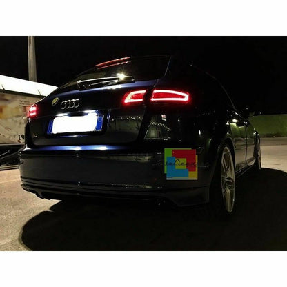 REAR LIGHTS LIGHTBAR LED RESTYLING BLACK LIGHTS AUDI A3 8P 04-08 SPORTBACK