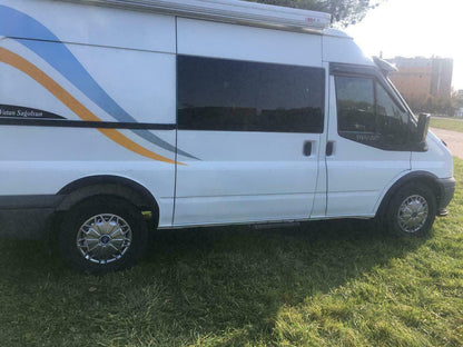 FORD TRANSIT MK7 2006-2011 SPORTY LOOK FENDER EXTENSIONS - ABS 8 PIECES