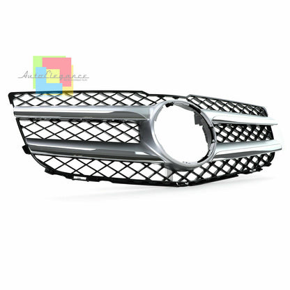 GRIGLIA ANTERIORE SATINATA MERCEDES GLK X204 2012-2015 LIFT AMG LOOK