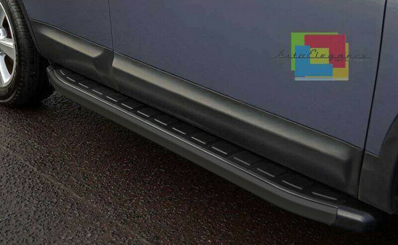 PEDANE LATERALI NISSAN QASHQAI J10 2006-2014 SOTTO PORTA ANTISCIVOLO NERO