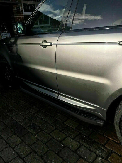 PEDANE LATERALI LAND ROVER RANGE ROVER SPORT 2005-2012 SOTTOPORTA NERO - NEW