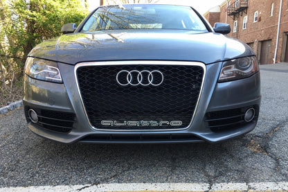 CALANDRA AUDI A4 B8 8K 2008-2012 NIDO D'APE GRIGLIA ANTERIORE QUATTRO CROMO AUTOELEGANCERICAMBI