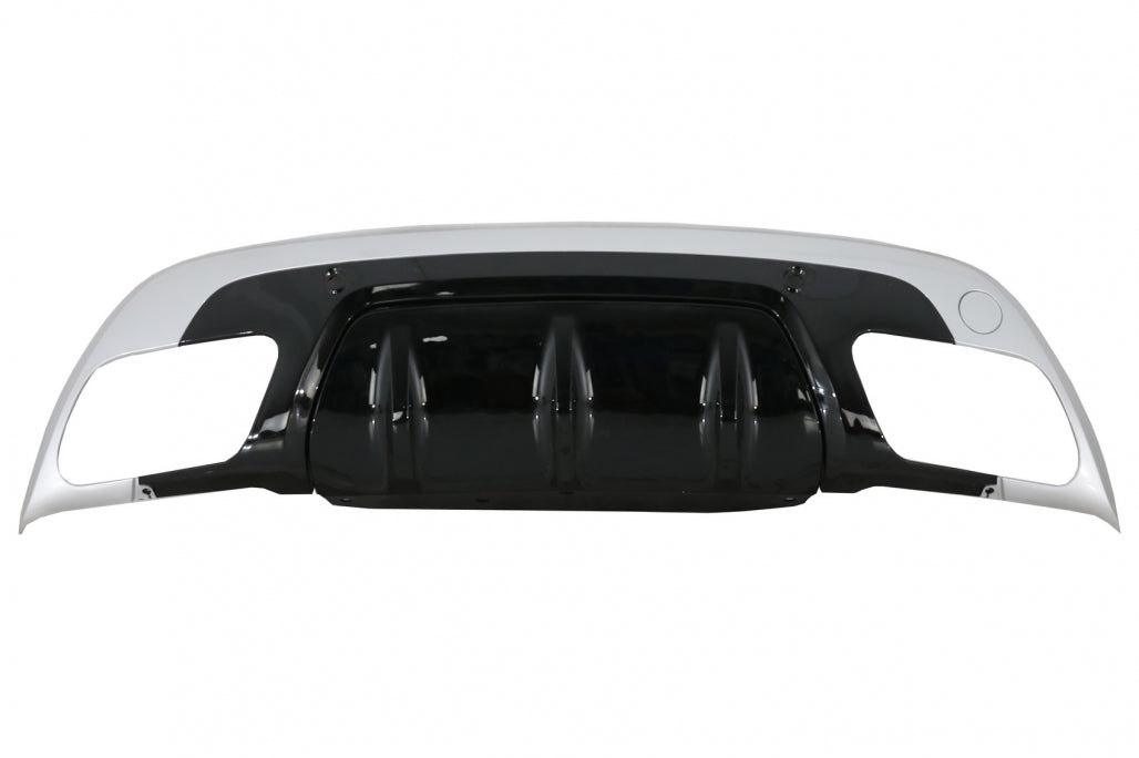 RANGE ROVER VELAR DIFFUSORE POSTERIORE ABS TERMINALI INOX CROMATO