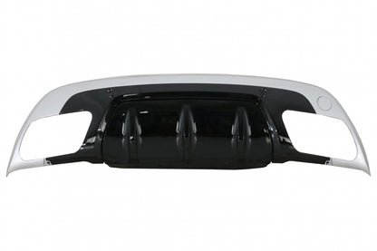 RANGE ROVER VELAR DIFFUSORE POSTERIORE ABS TERMINALI INOX CROMATO