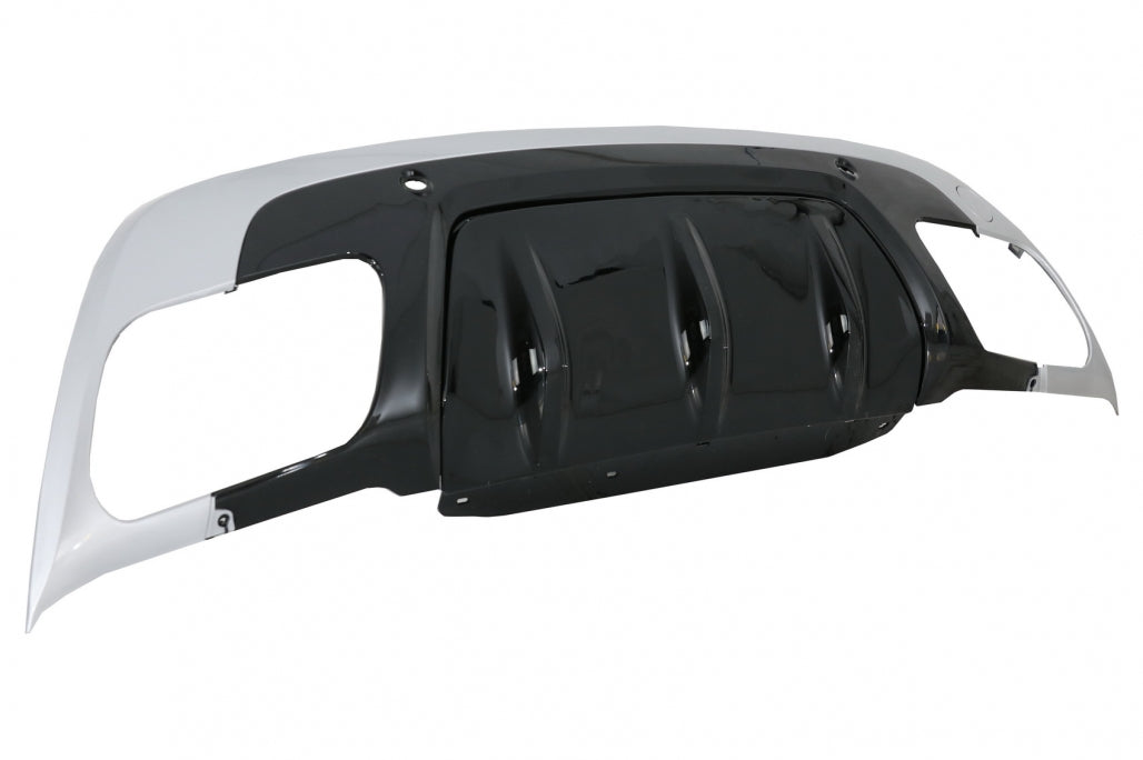 RANGE ROVER VELAR DIFFUSORE POSTERIORE ABS TERMINALI INOX CROMATO