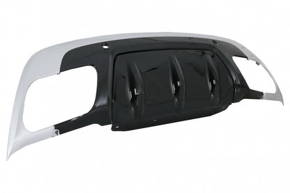 RANGE ROVER VELAR DIFFUSORE POSTERIORE ABS TERMINALI INOX CROMATO