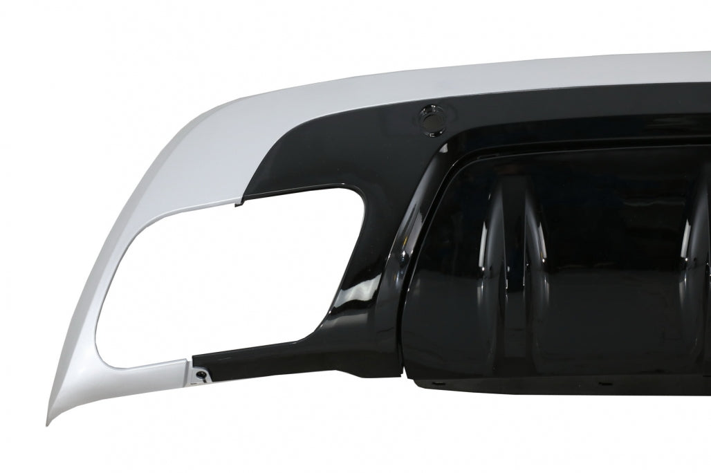 RANGE ROVER VELAR DIFFUSORE POSTERIORE ABS TERMINALI INOX CROMATO