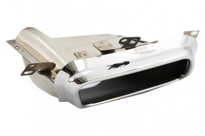 RANGE ROVER VELAR DIFFUSORE POSTERIORE ABS TERMINALI INOX CROMATO