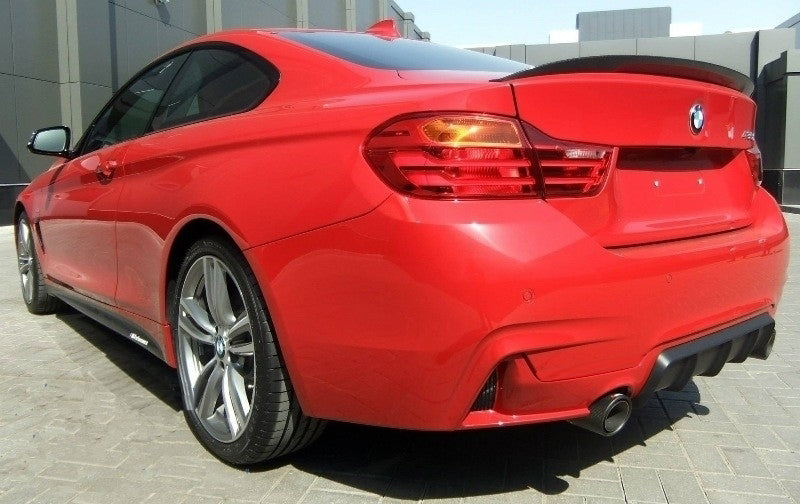 BMW SERIE 4 F32 F33 PARAURTI POSTERIORE LOOK M SPORT M SPORT SINGOLO SCARICO AUTOELEGANCERICAMBI