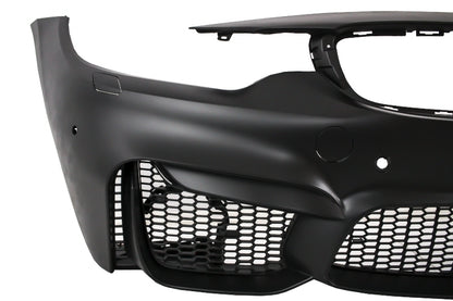 BMW SERIE 4 F32 F33 F36 2013-2017 PARAURTI ANTERIORE COMPLETO LOOK M4 AUTOELEGANCERICAMBI