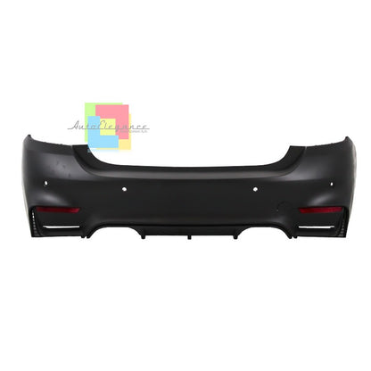 BMW SERIE 4 F32 F33 F36 COUPE 2013+ PARAURTI POSTERIORE DESIGN M4 ABS AUTOELEGANCERICAMBI