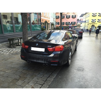 BMW SERIE 4 F32 F33 F36 COUPE 2013+ PARAURTI POSTERIORE DESIGN M4 ABS AUTOELEGANCERICAMBI