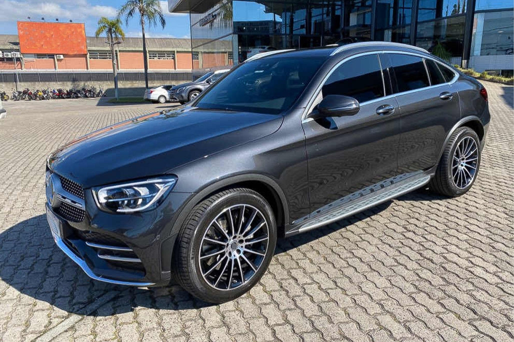 MERCEDES GLC COUPE C253 2015-2019 ROOF BARS ALUMINUM RAILS