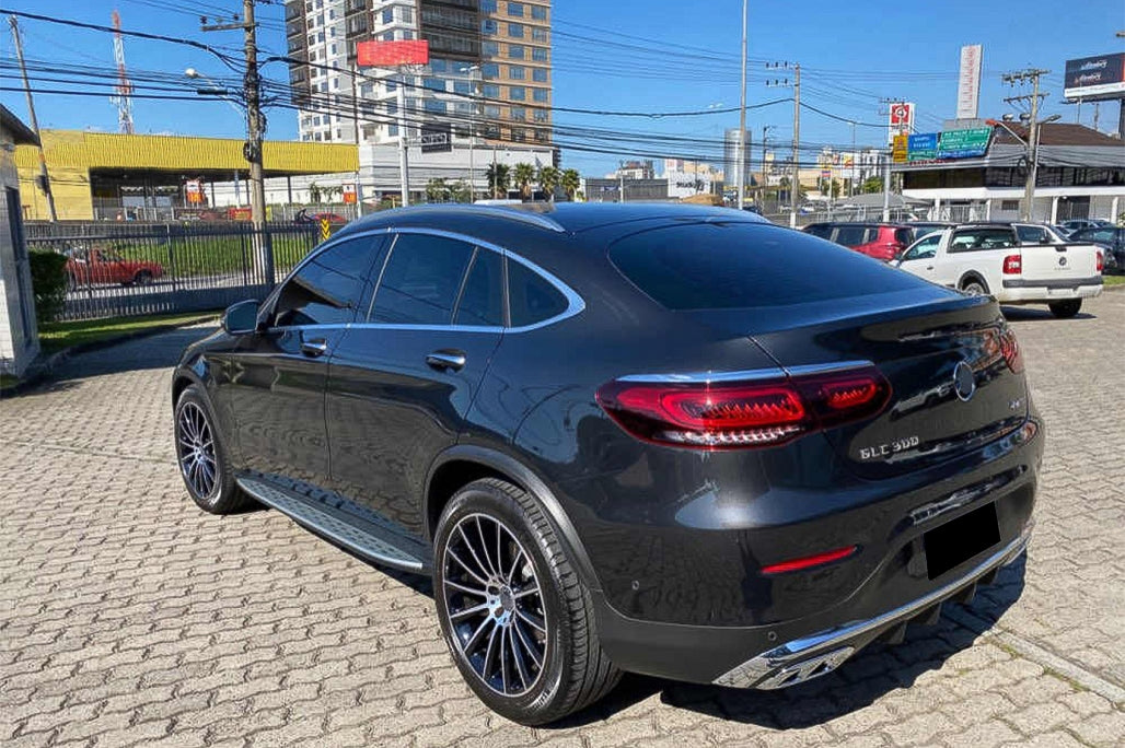 MERCEDES GLC COUPE C253 2015-2019 ROOF BARS ALUMINUM RAILS