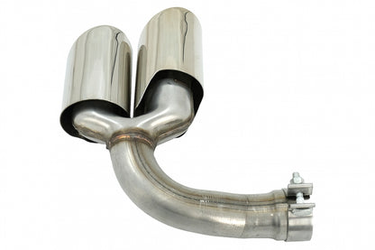 PORSCHE CAYENNE 9YA 3.0 2018+ CHROME STAINLESS STEEL EXHAUST TIPPER
