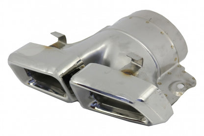 MERCEDES CLS W218 LIFT EXHAUST TIPPER AMG LOOK STAINLESS STEEL CHROME
