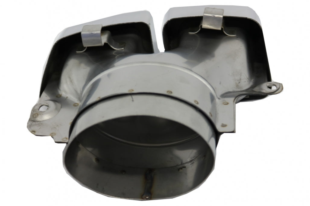 MERCEDES ML W166 AMG LOOK EXHAUST TIPPER STAINLESS STEEL CHROME