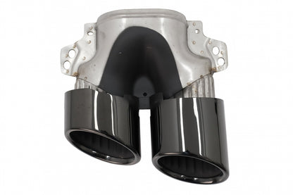 MERCEDES A W177 CLA W118 GLB GLA TERMINALI DI SCARICO NERI LOOK AMG A45