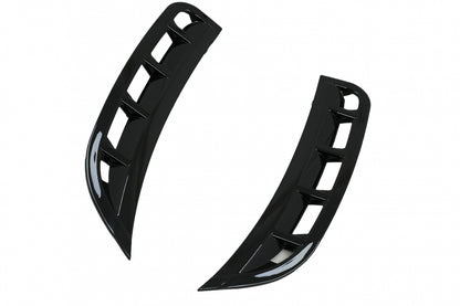 MERCEDES GLE W167 2018+ FRONT BUMPER AIR INTAKES ADHESIVE BLACK FLAPS