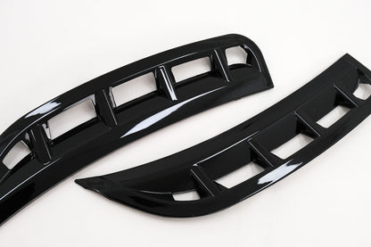 MERCEDES GLE W167 2018+ FRONT BUMPER AIR INTAKES ADHESIVE BLACK FLAPS