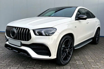 MERCEDES GLE W167 AMG PAIR OF FRONT BUMPER MOULDINGS AMG LOOK 3M FLAPS