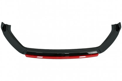 VW GOLF 7.5 2017+ LIFT SOTTO PARAURTI ANTERIORE SPLITTER PROFILO ROSSO LAMA