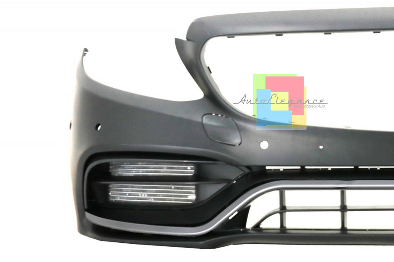 MERCEDES C-CLASS W205 S205 C205 A205 AMG FRONT BUMPER SATIN PROFILE