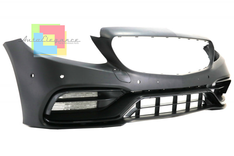 MERCEDES C-CLASS W205 S205 C205 A205 FRONT BUMPER COMPLETE AMG DESIGN