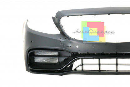 MERCEDES C-CLASS W205 S205 C205 A205 FRONT BUMPER COMPLETE AMG DESIGN