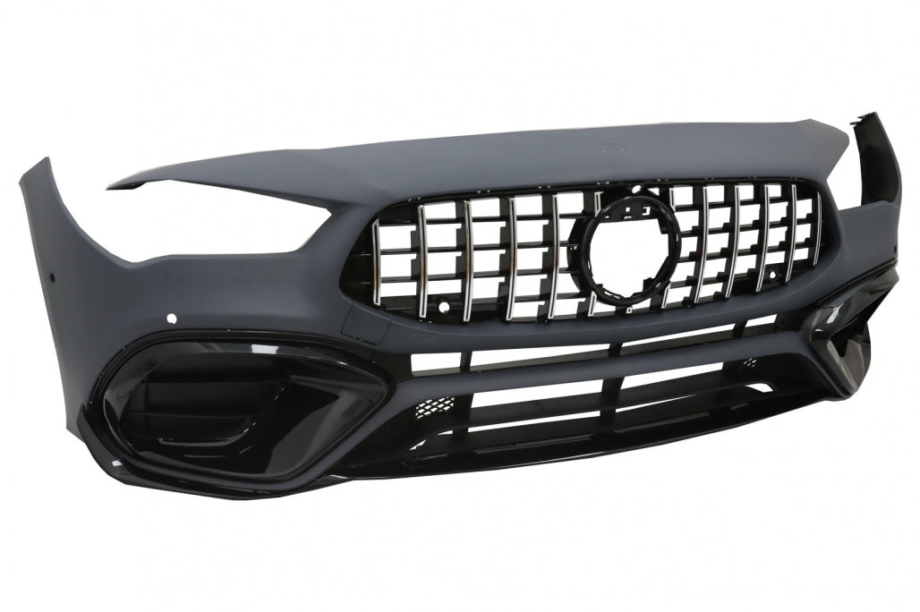 BODYKIT MERCEDES CLA W118 X118 FRONT + REAR BUMPER AMG CLA45 IN ABS
