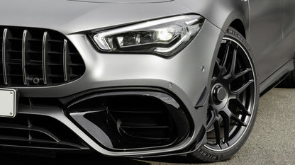 BODYKIT MERCEDES CLA W118 X118 FRONT + REAR BUMPER AMG CLA45 IN ABS