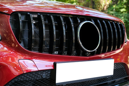 GRIGLIA ANTERIORE MERCEDES GLC C253 X253 DAL 2015+ MASCHERINA NERA -