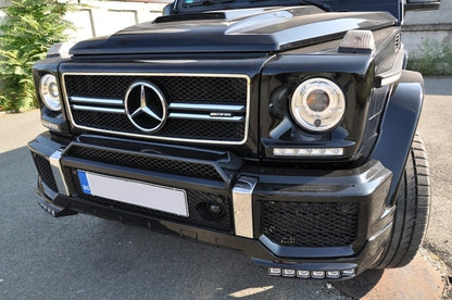 MERCEDES CLASSE G W463 COFANO ANTERIORE CON PRESE D'ARIA LOOK AMG