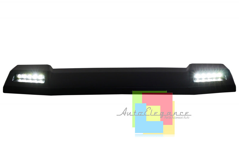 MERCEDES CLASSE G W463 1989+ SPOILER ANTERIORE SUL TETTO LUCI LED AGGGIUNTIVE AMG