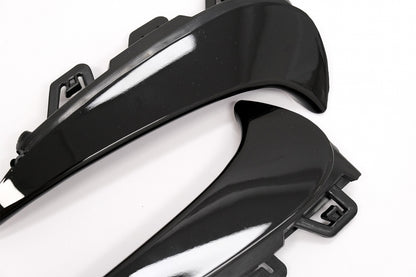 MERCEDES GLA H247 AMG PAIR OF REAR BUMPER MOULDINGS AMG LOOK 3M FLAPS