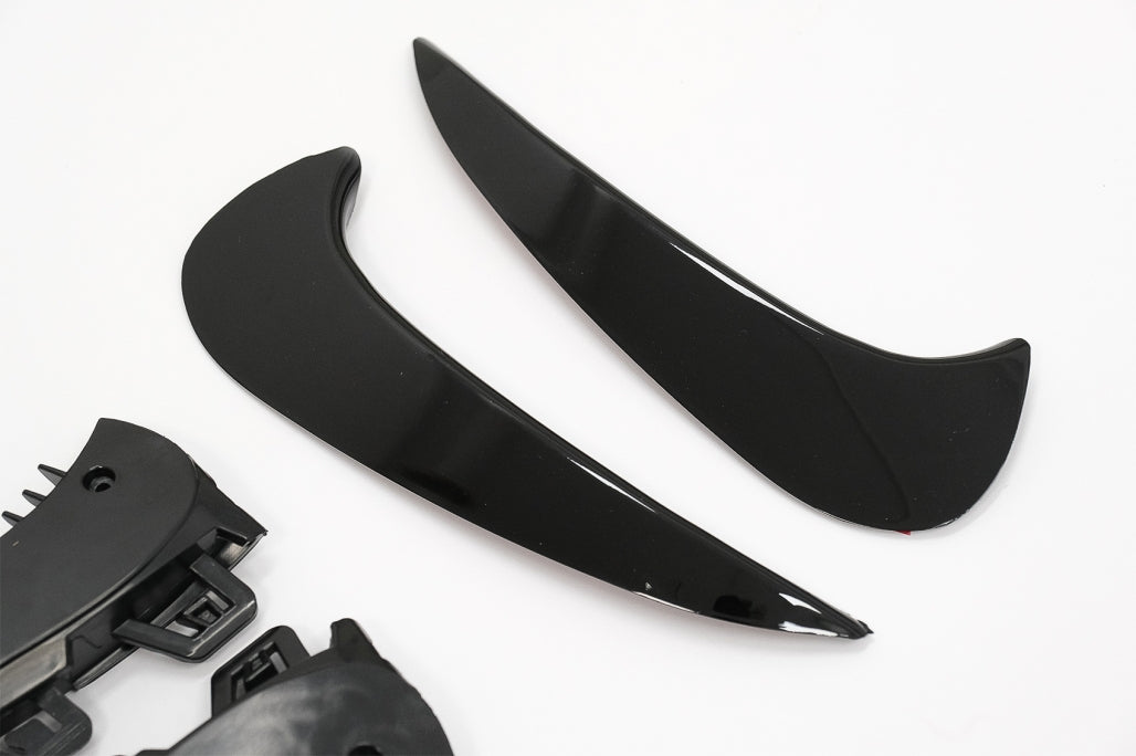 MERCEDES GLA H247 AMG PAIR OF REAR BUMPER MOULDINGS AMG LOOK 3M FLAPS