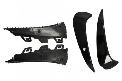 MERCEDES GLA H247 AMG PAIR OF REAR BUMPER MOULDINGS AMG LOOK 3M FLAPS