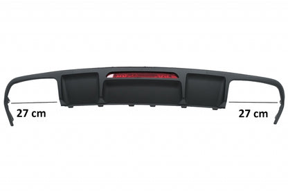 MERCEDES CLS W218 2011-2017 AMG ABS REAR DIFFUSER UNDER BUMPER