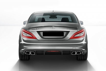 MERCEDES CLS W218 2011-2017 AMG ABS REAR DIFFUSER UNDER BUMPER