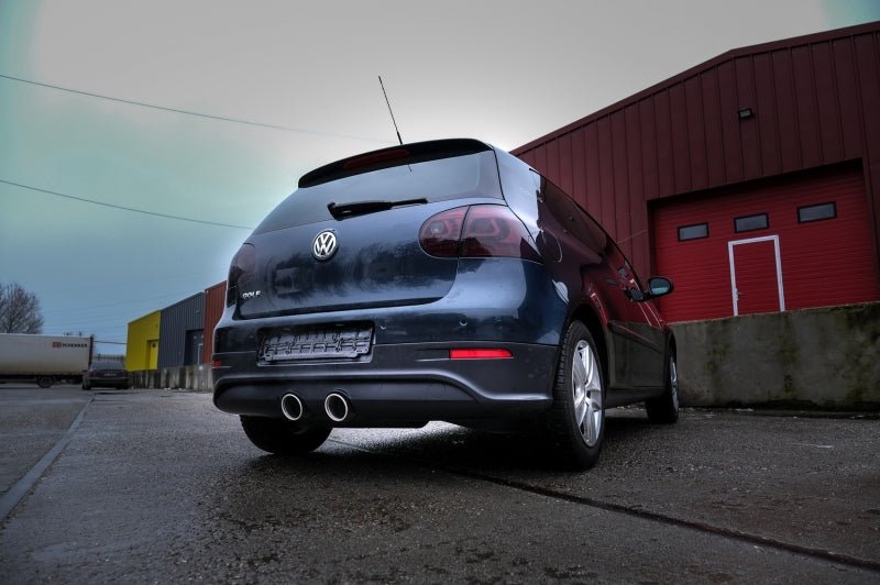 VW GOLF 5 V 2003-2008 DIFFUSORE POSTERIORE LOOK R32 ESTRATTORE SOTTO PARAURTI .-