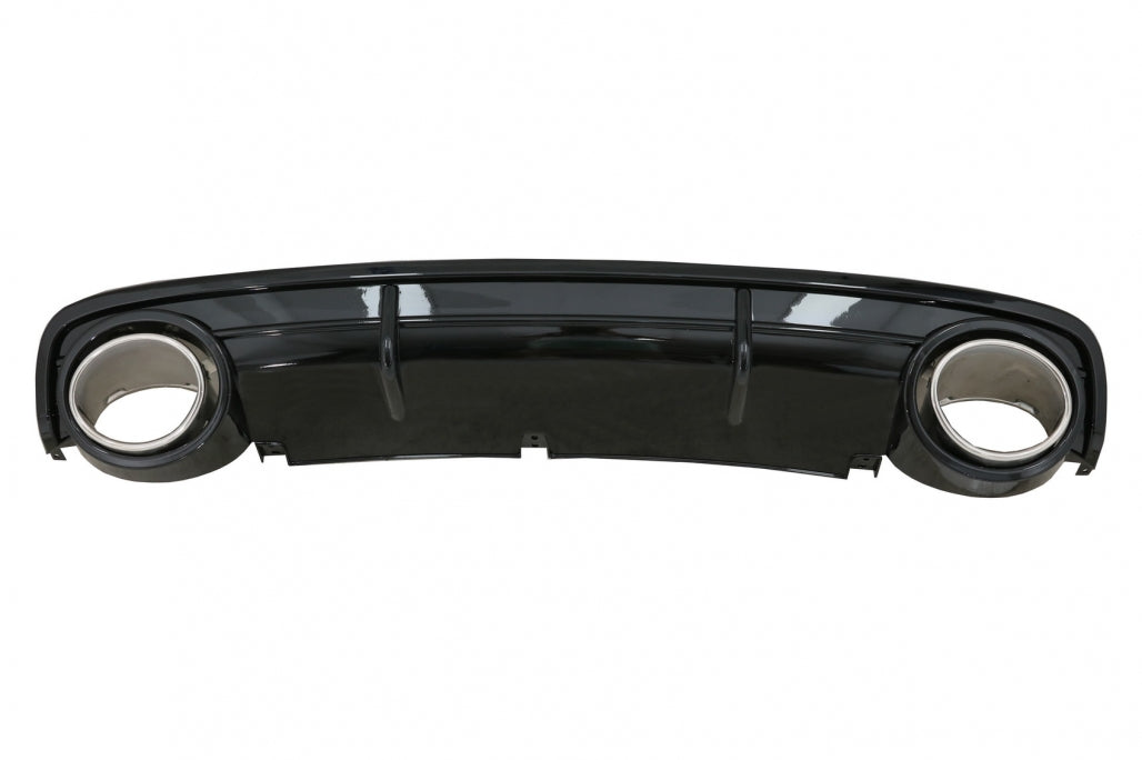 REAR DIFFUSER AUDI A6 4F 08-11 LIFT AVANT SEDAN UNDER BUMPER RS6 ABS