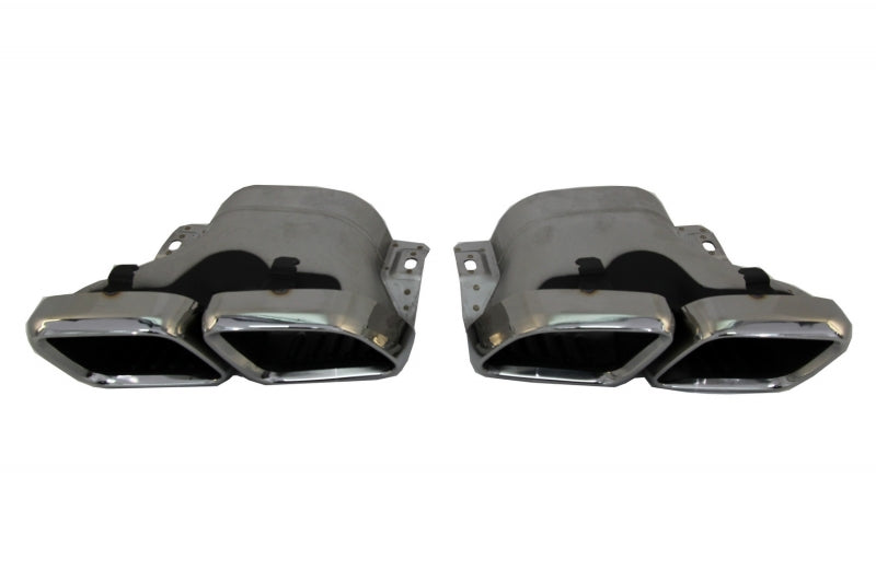 MERCEDES C C205 A205 2014-2019 REAR DIFFUSER ABS STEEL MUFFLERS AMG BLACK
