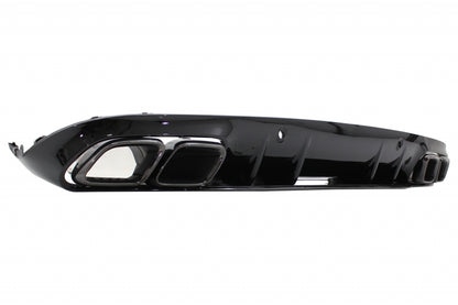 MERCEDES C C205 A205 2014-2019 REAR DIFFUSER ABS &amp; DARK AMG TIPPER