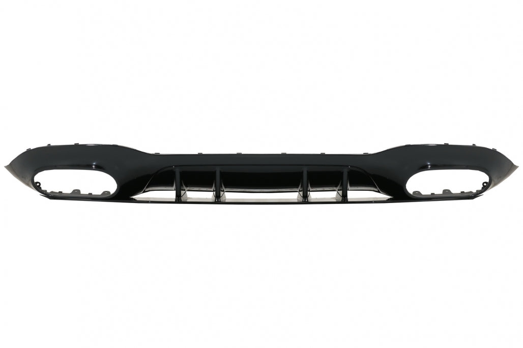 MERCEDES A-CLASS W177 SEDAN AMG REAR DIFFUSER WITH STAINLESS STEEL TIPPER