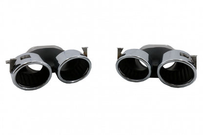 MERCEDES A-CLASS W177 SEDAN AMG REAR DIFFUSER WITH STAINLESS STEEL TIPPER