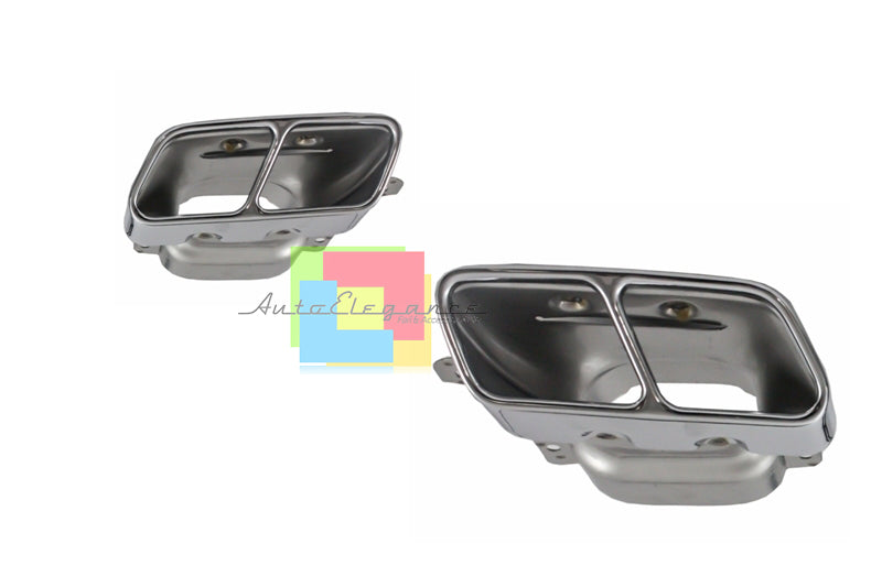 MERCEDES CLASSE A W176 DIFFUSORE SOTTO PARAURTI POSTERIORE CON TERMINALI AMG