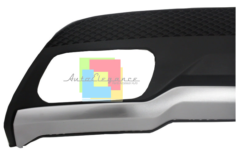 MERCEDES CLASSE A W176 DIFFUSORE SOTTO PARAURTI POSTERIORE CON TERMINALI AMG