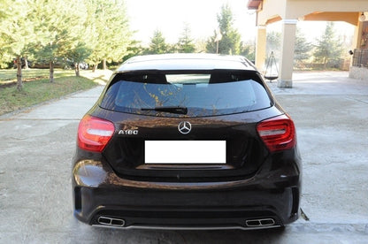 MERCEDES CLASSE A W176 DIFFUSORE SOTTO PARAURTI POSTERIORE CON TERMINALI AMG