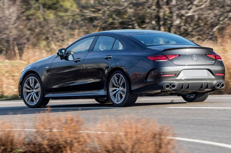 MERCEDES CLS C257 2018+ DIFFUSORE POSTERIORE CON TERMINALI COMATI AMG