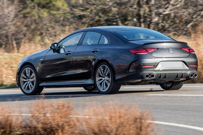 MERCEDES CLS C257 2018+ DIFFUSORE POSTERIORE CON TERMINALI COMATI AMG